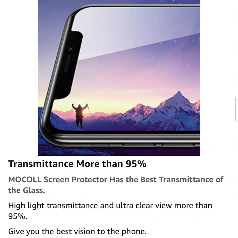 Privacy Screen Protector for Apple iPhone 11 - Black